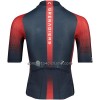 Completo Maglia + Pantaloncino con bretelle 2023 INEOS Grenadiers Manica Corta Blu Scuro